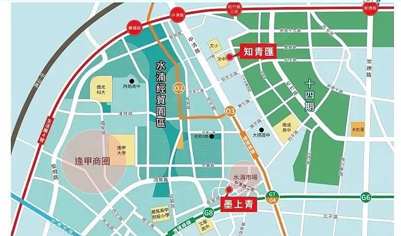 亞哥知青匯地圖