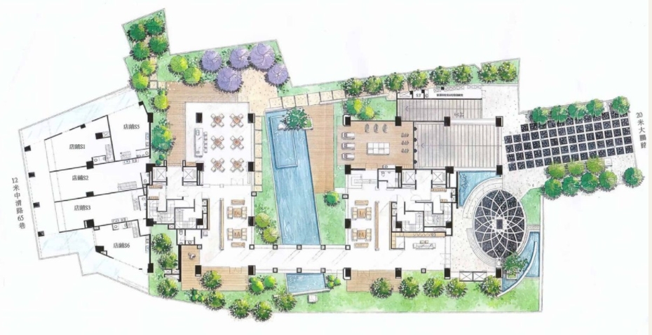 仁山洺悅平面圖