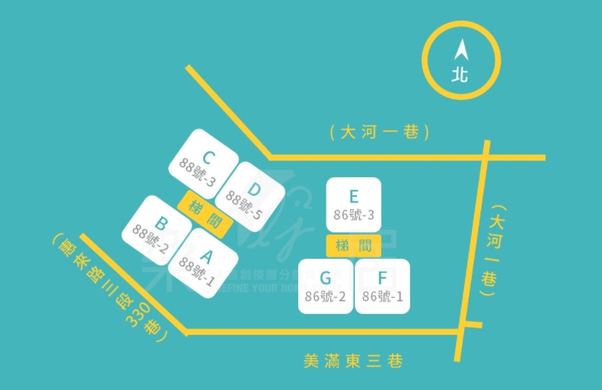 龍寶晴臻邸格局圖